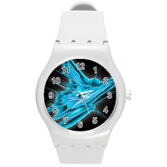 Big Bang Round Plastic Sport Watch (m) by ValentinaDesign