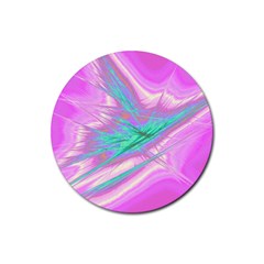 Big Bang Rubber Coaster (round)  by ValentinaDesign