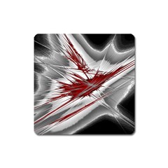 Big Bang Square Magnet by ValentinaDesign