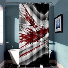 Big Bang Shower Curtain 36  X 72  (stall)  by ValentinaDesign