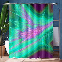 Big Bang Shower Curtain 60  X 72  (medium)  by ValentinaDesign