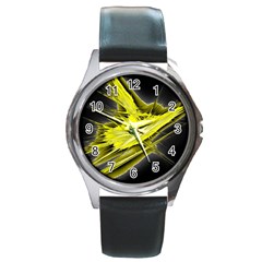 Big Bang Round Metal Watch by ValentinaDesign