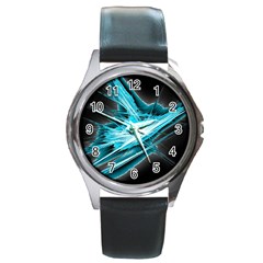 Big Bang Round Metal Watch by ValentinaDesign