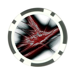 Big Bang Poker Chip Card Guard by ValentinaDesign