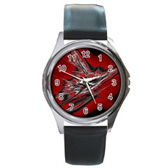 Big Bang Round Metal Watch by ValentinaDesign