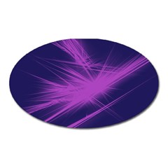 Big Bang Oval Magnet by ValentinaDesign