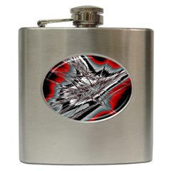 Big Bang Hip Flask (6 Oz) by ValentinaDesign