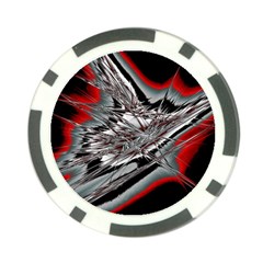 Big Bang Poker Chip Card Guard by ValentinaDesign