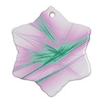 Big bang Snowflake Ornament (Two Sides) Back