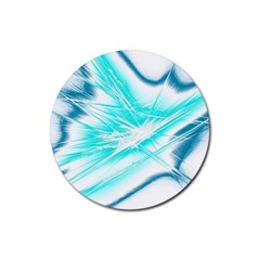 Big Bang Rubber Round Coaster (4 Pack)  by ValentinaDesign