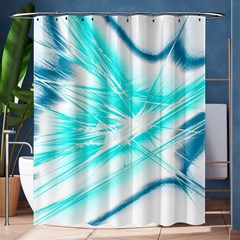 Big Bang Shower Curtain 60  X 72  (medium)  by ValentinaDesign