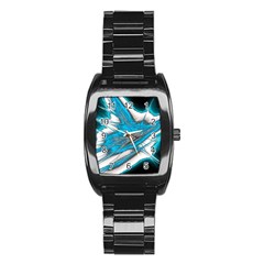 Big bang Stainless Steel Barrel Watch