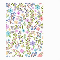 Twigs And Floral Pattern Small Garden Flag (two Sides)