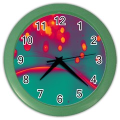 Lights Color Wall Clocks by ValentinaDesign