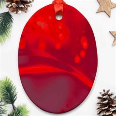 Lights Ornament (oval) by ValentinaDesign