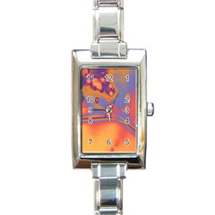 Lights Rectangle Italian Charm Watch by ValentinaDesign