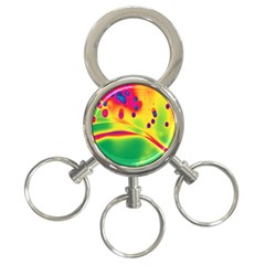 Lights 3-ring Key Chains by ValentinaDesign