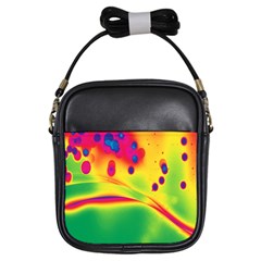 Lights Girls Sling Bags by ValentinaDesign