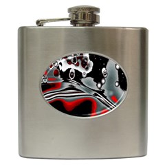 Lights Hip Flask (6 Oz) by ValentinaDesign