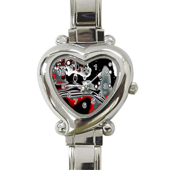 Lights Heart Italian Charm Watch