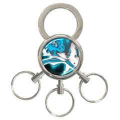 Lights 3-Ring Key Chains