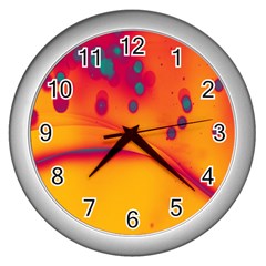 Lights Wall Clocks (Silver) 