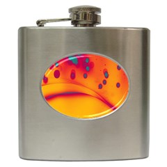 Lights Hip Flask (6 Oz) by ValentinaDesign