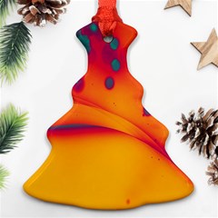 Lights Christmas Tree Ornament (Two Sides)