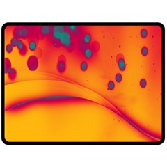 Lights Double Sided Fleece Blanket (Large) 