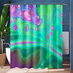 Lights Shower Curtain 60  X 72  (medium)  by ValentinaDesign