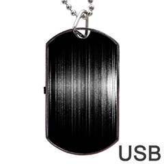 Lights Dog Tag Usb Flash (one Side) by ValentinaDesign