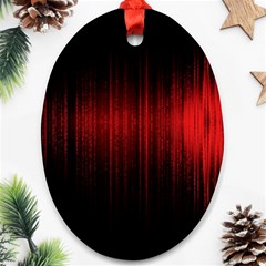 Lights Ornament (oval) by ValentinaDesign