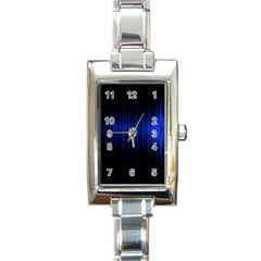 Lights Rectangle Italian Charm Watch by ValentinaDesign