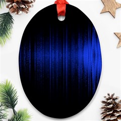 Lights Ornament (oval) by ValentinaDesign