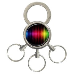 Lights 3-ring Key Chains by ValentinaDesign