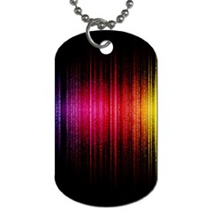 Lights Dog Tag (two Sides) by ValentinaDesign