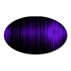 Lights Oval Magnet by ValentinaDesign