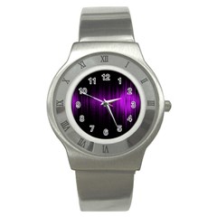 Light Stainless Steel Watch by ValentinaDesign