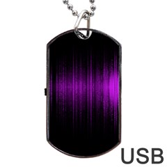 Light Dog Tag Usb Flash (two Sides) by ValentinaDesign