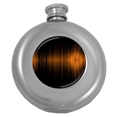 Light Round Hip Flask (5 Oz) by ValentinaDesign