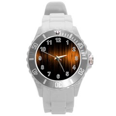 Light Round Plastic Sport Watch (l) by ValentinaDesign