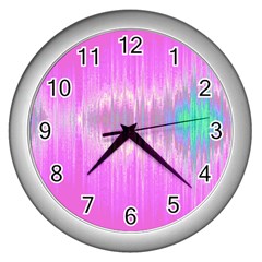 Light Wall Clocks (silver)  by ValentinaDesign