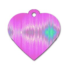 Light Dog Tag Heart (one Side) by ValentinaDesign