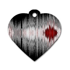 Light Dog Tag Heart (one Side) by ValentinaDesign