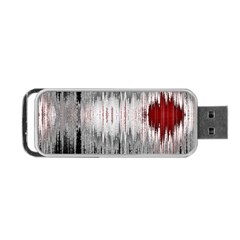 Light Portable Usb Flash (one Side) by ValentinaDesign