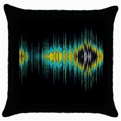 Light Throw Pillow Case (black) by ValentinaDesign