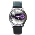 Light Round Metal Watch Front