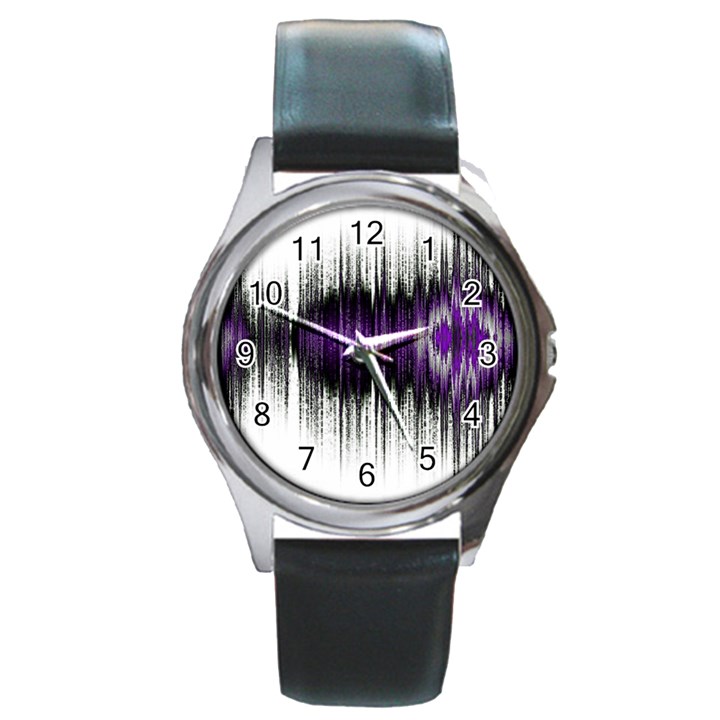 Light Round Metal Watch