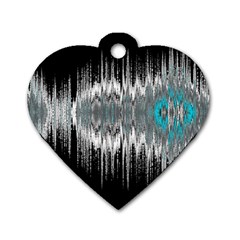 Light Dog Tag Heart (one Side) by ValentinaDesign