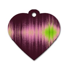 Light Dog Tag Heart (one Side) by ValentinaDesign